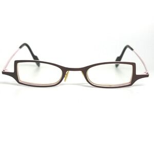 Anne et Valentin B119 Tilt Titanium Eyeglasses Frames Made‎ in Japan Pink 21446